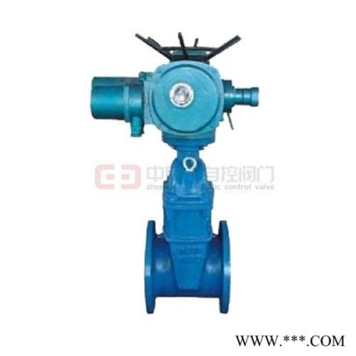 电动软密封闸阀型号Z945X-10 DN200、厂家供应软密封闸阀、精小型电装配闸阀\电动头闸阀