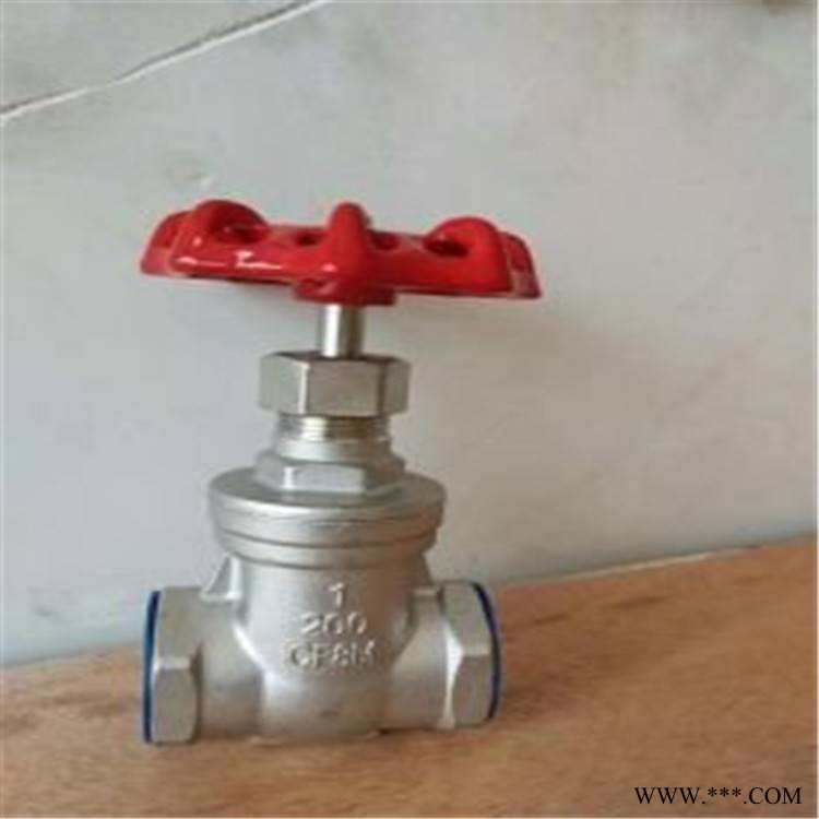 Z15W-16PDN65内螺纹蒸汽式闸阀不锈钢手动丝扣闸阀日喀测阀门经销商图1