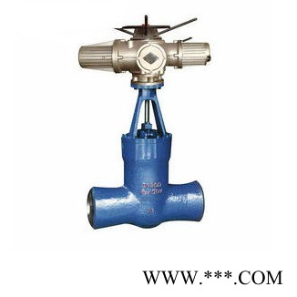 龙猛电动焊接闸阀生产厂家 Z961Y -16C 电动对焊式闸阀