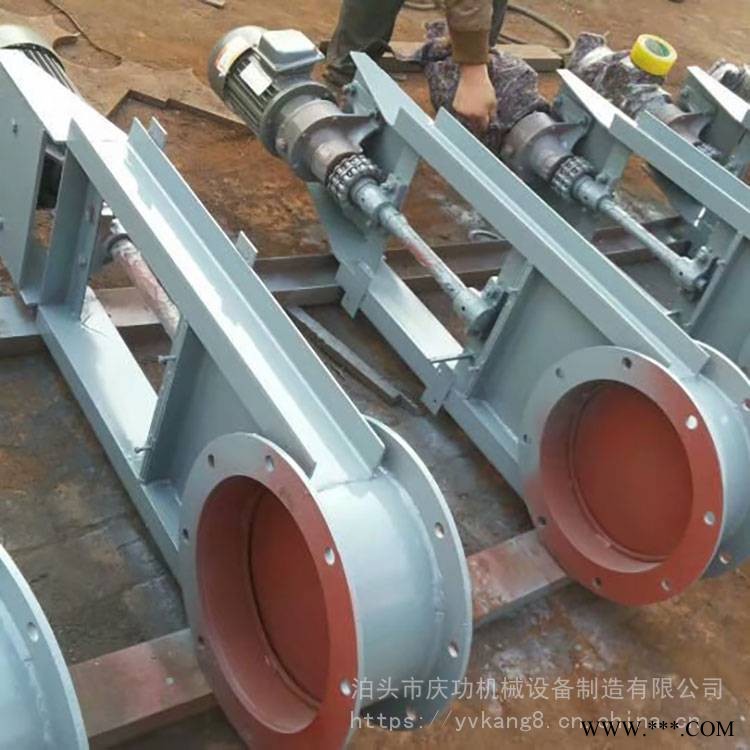 定制 生产气动插板阀 气动非标闸阀 圆形方形闸阀电动调节阀手动插板阀
