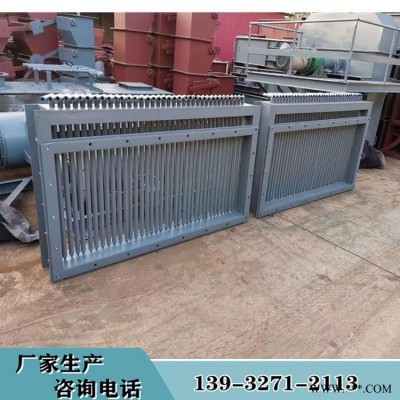 销售手动棒条阀 单层单向棒条闸门 块状料手动棒型闸阀 500x500