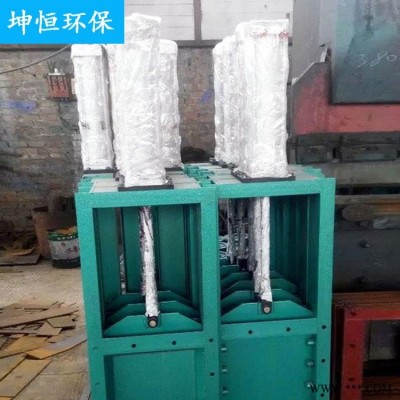 方形刀闸阀 坤恒环保 全密封闸阀 圆形插板阀 欢迎选购