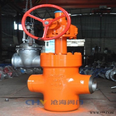 CHVJ沧海ZF63Y-320油田专用高压焊接硬密封闸阀