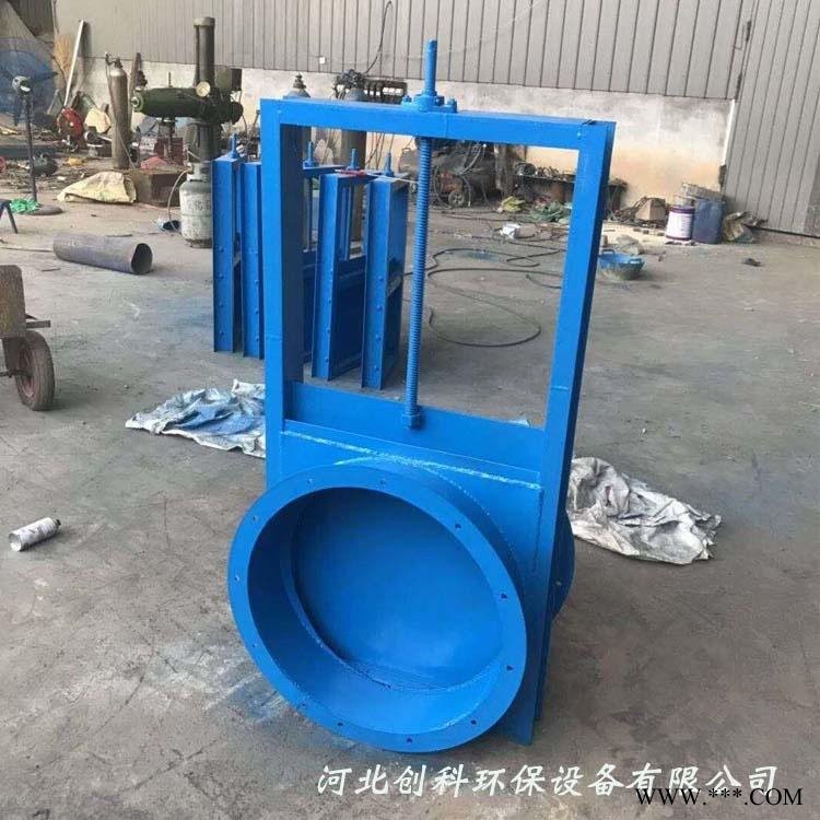 生产全密封手动插板阀 不锈钢手动插板阀通风闸阀 密封性好图1