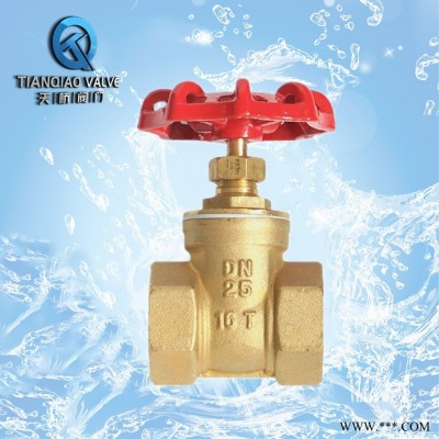 黄铜螺纹闸阀 工程专用丝扣闸阀 Z11T-16   天桥阀门