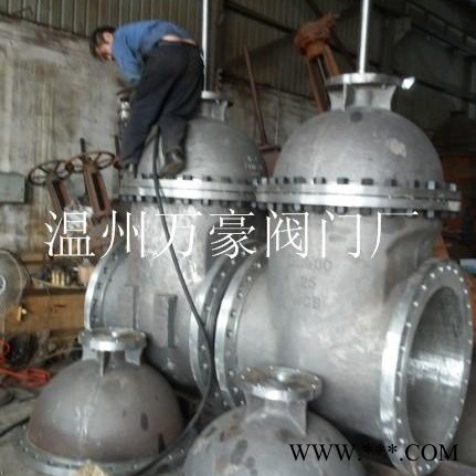 温州万豪阀门生产厂家供应Z41H-25C 大口径铸钢闸阀 规格齐全 厂家直销 大量现货 温州阀门厂家图1