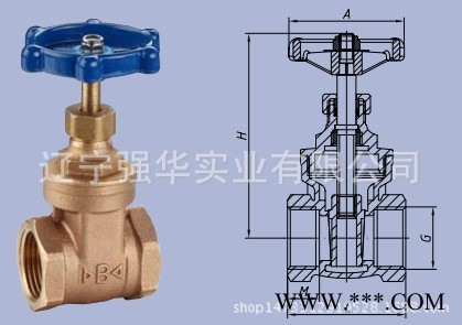 辽宁强华供应班尼戈青铜闸阀