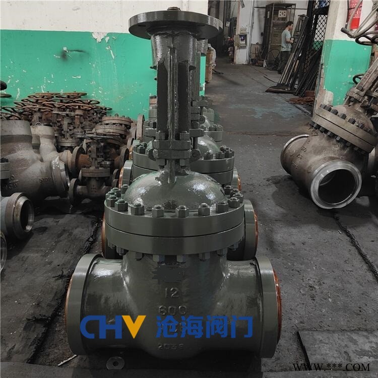 CHVJ沧海Z561Y-64V齿轮传动高温高压焊接闸阀图1