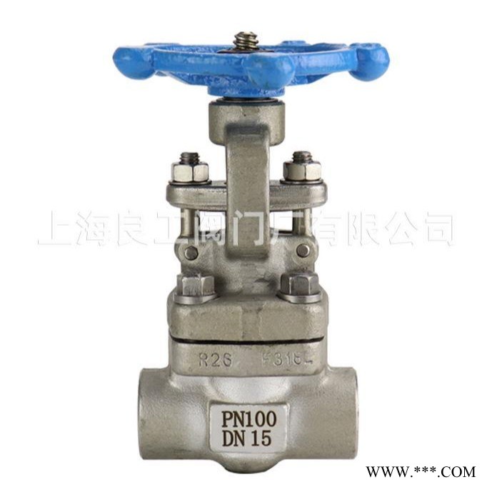 上海良正阀门现货供应Z61W-100P不锈钢承插焊闸阀 可供应上海良工阀门 船用阀门