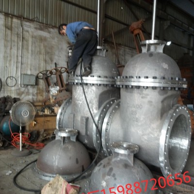 铸铁闸阀 法兰闸阀 低压闸阀 Z945T-10 电动闸阀 大口径暗杆阀门 大量现货 温州万豪阀门厂家批发