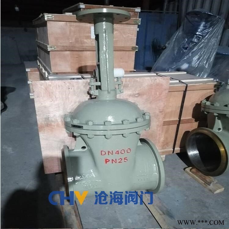 CHVJ沧海Z641H-160C高压气动硬密封楔式闸阀图1