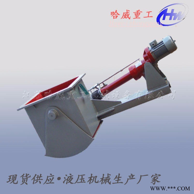 销售闸阀   电液动扇型闸门 哈威重工定制 直式液压推杆  质量可靠图1