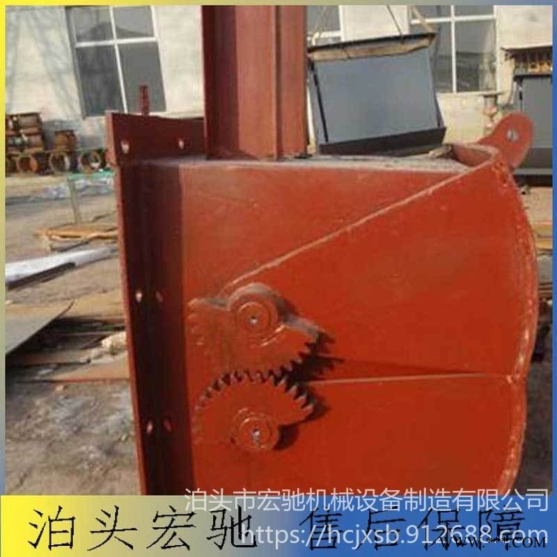 轮胎炼胶机鄂式阀 气动鄂式排渣阀宏驰厂家