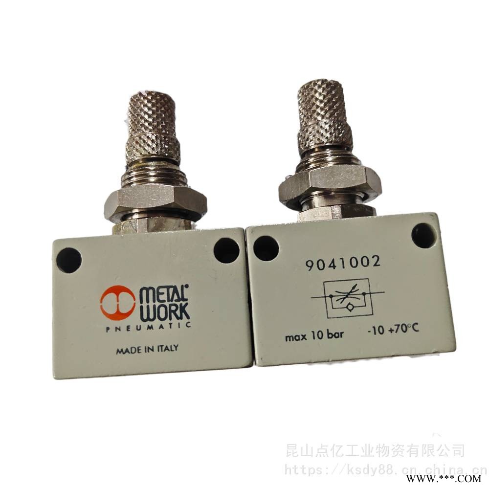 意大利METAL WORK单向调速阀9041003管式节流阀RFL U 1/4图1