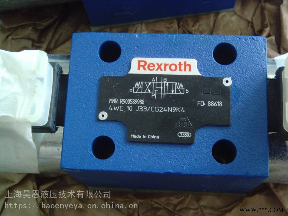 供应德国力士乐 进口电磁阀R900911868 4WE10J33/CW230N9K4 单向阀