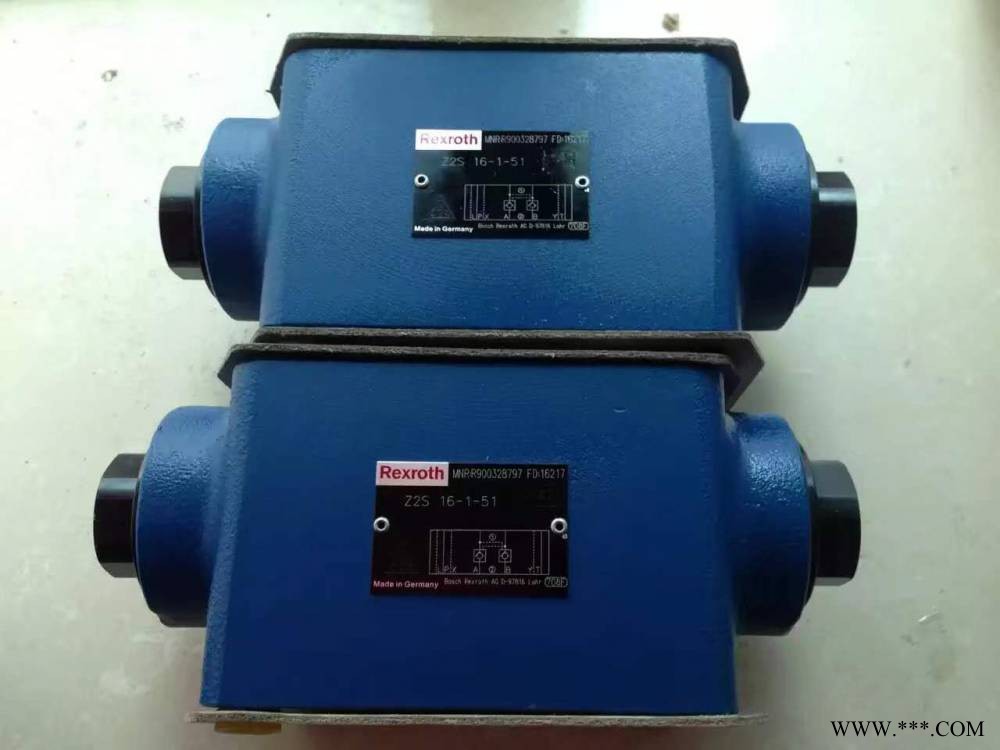 Rexroth力士乐叠加式液压锁单向阀R900328799 Z2S16B1-5X原装德国进口全新现货图1