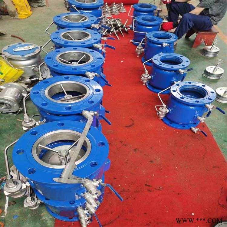 DSBP741X-16C DN125低阻力倒流防止器 防倒流单向阀图1