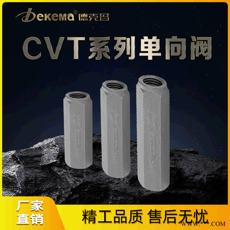 德克玛厂家直销 CVT管式单向阀图1