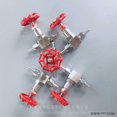 仪表阀 LPNV-8/4，DN6 对焊式针型阀 不锈钢可调节阀