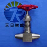 YZJ-1A J91双卡套针型阀 DN10 PN64 1Cr18Ni9Ti外螺纹截止阀 YZJ-1BJ91双卡套截止阀