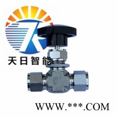 汇彩YZJ-1C 针型阀 J91 卡套截止阀1/4卡套针型阀生产商推荐天日智能双卡套针型阀