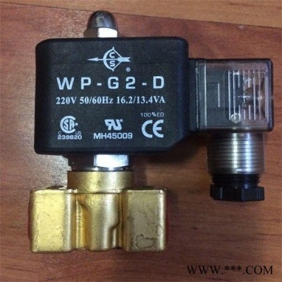 台湾强实CS电磁阀水处理电磁阀BD-8B-T-G1-AC220V线圈WP-G1-E   BD-8B-T-G1-DC24V