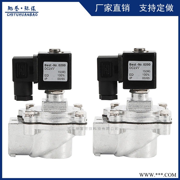 驰誉环保厂家直销DMF-Z-50S电磁脉冲阀 双膜片电磁阀 除尘器专用脉冲电磁阀图1