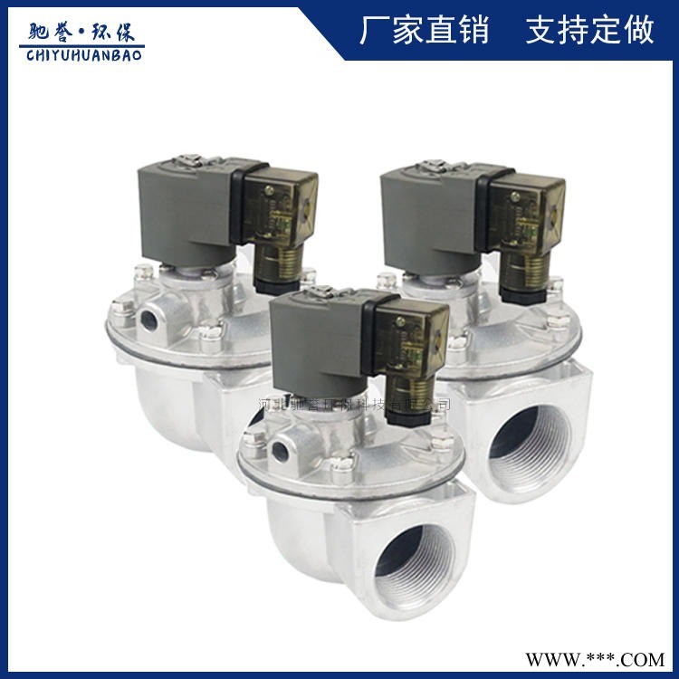 双膜片DMF系列电磁脉冲阀 直角式淹没式脉冲电磁阀 除尘器气包控制阀 脉冲电磁阀图1