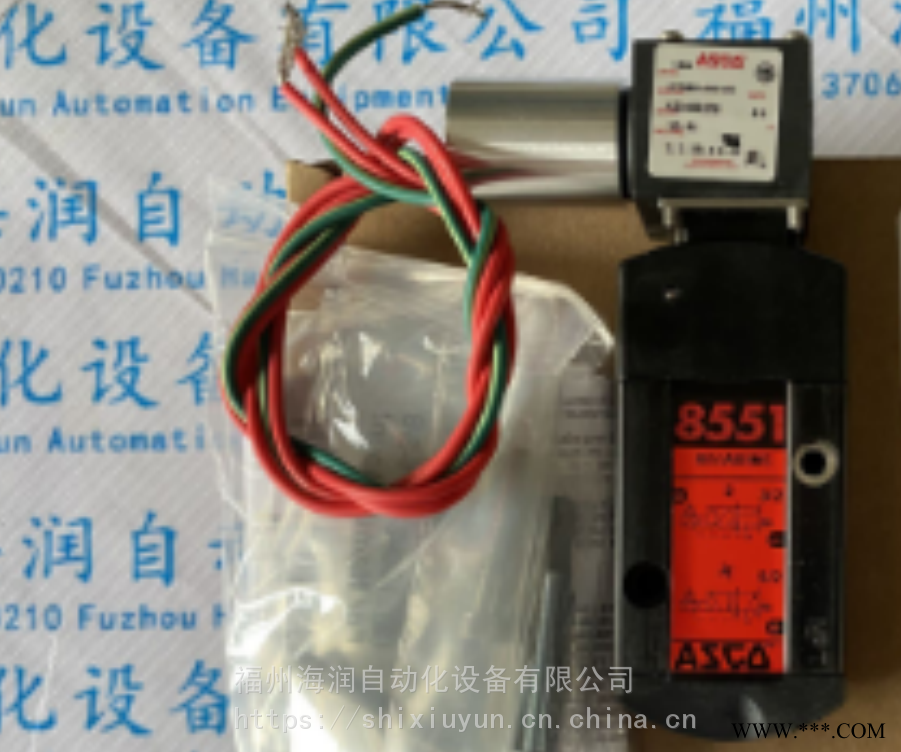 ASCO电磁阀WT8551A001MS 220V/50HZ电磁阀全新原装，质量保证