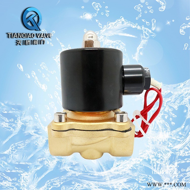厂家直供 常闭全铜电磁阀 黄铜水阀气阀开关阀 AC220V开关控制 DC24V耐高温阀 天桥阀门