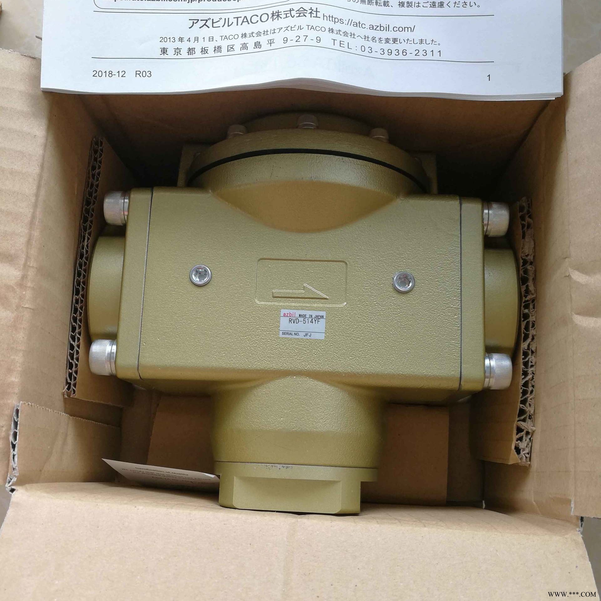 日本TACO电磁阀36B-B00-00B2 DC24V质量保证图1