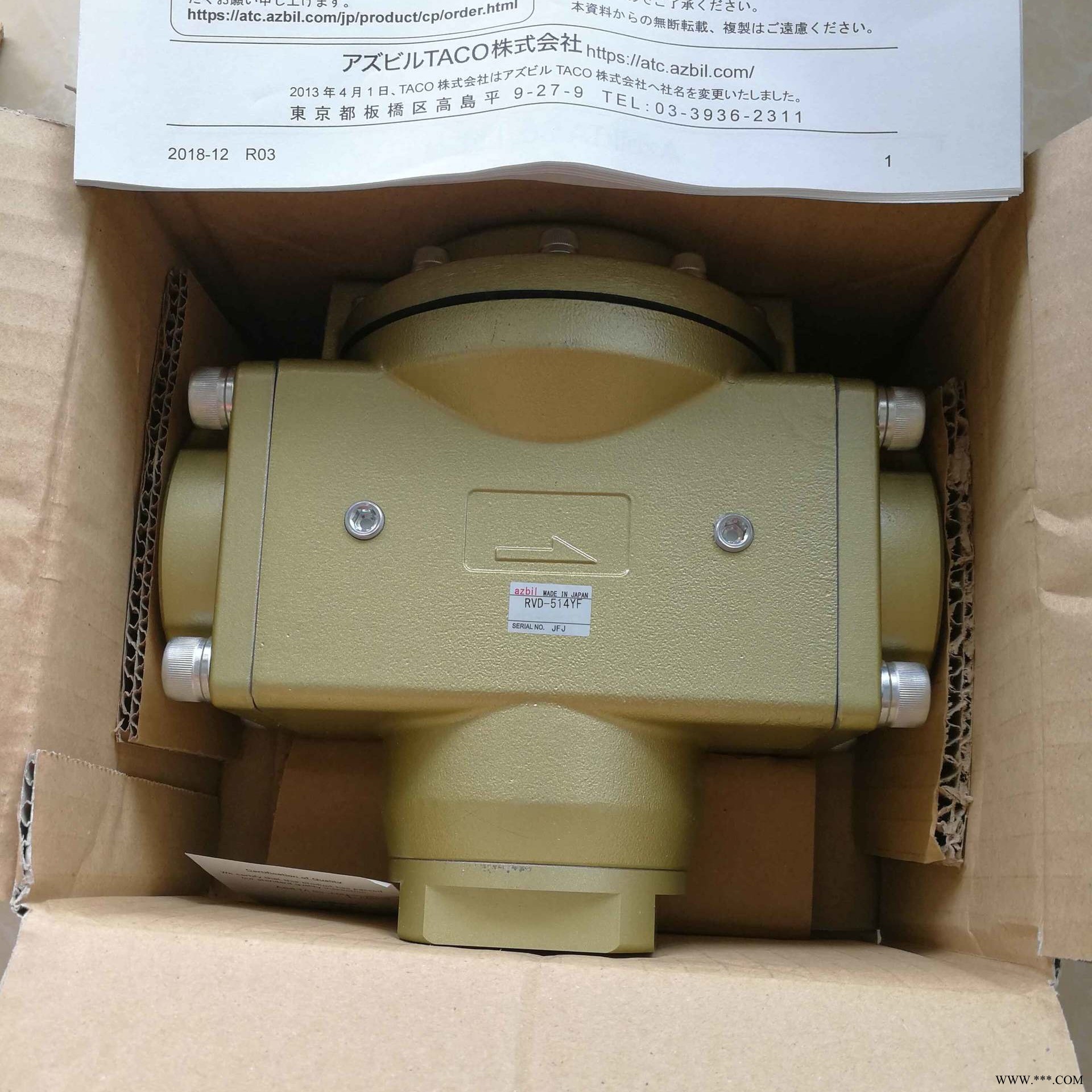 日本TACO电磁阀468-801-10B0 DC24V黑龙江特价图1