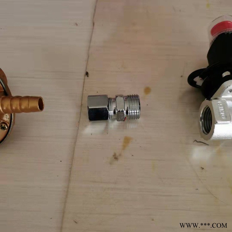 枣强华中 电磁阀 螺纹连接自闭阀 4分DN15管道燃气自闭阀图1