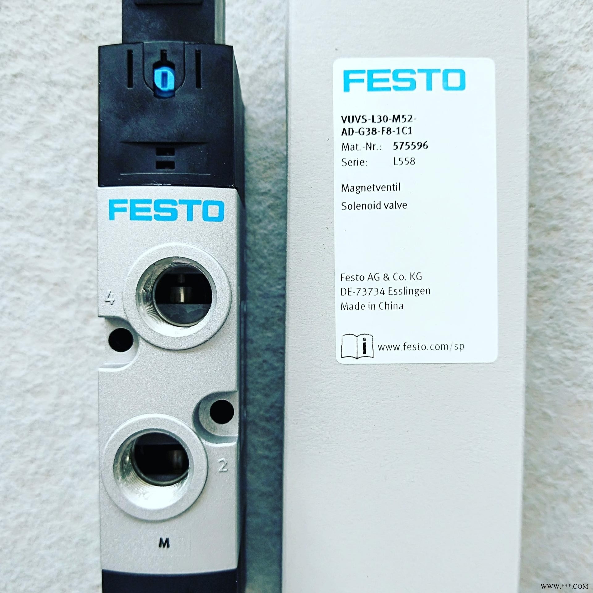 FESTO/费斯托电磁阀VUVG-LK10-M52-AT-M7-1H2L-S全新原装图1