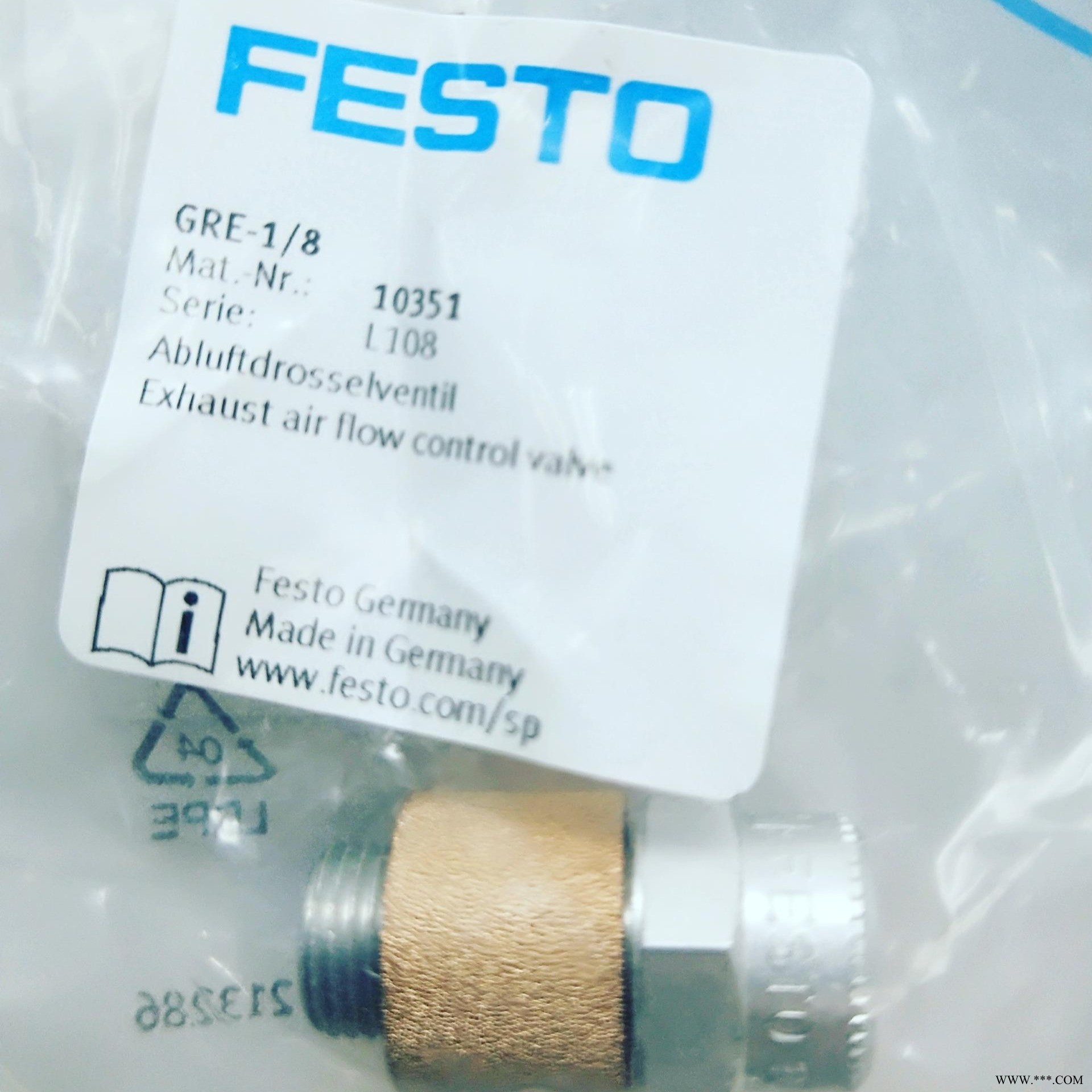 FESTO/费斯托阀 JMEBH-5/2-1/8-P-B 电磁阀图1
