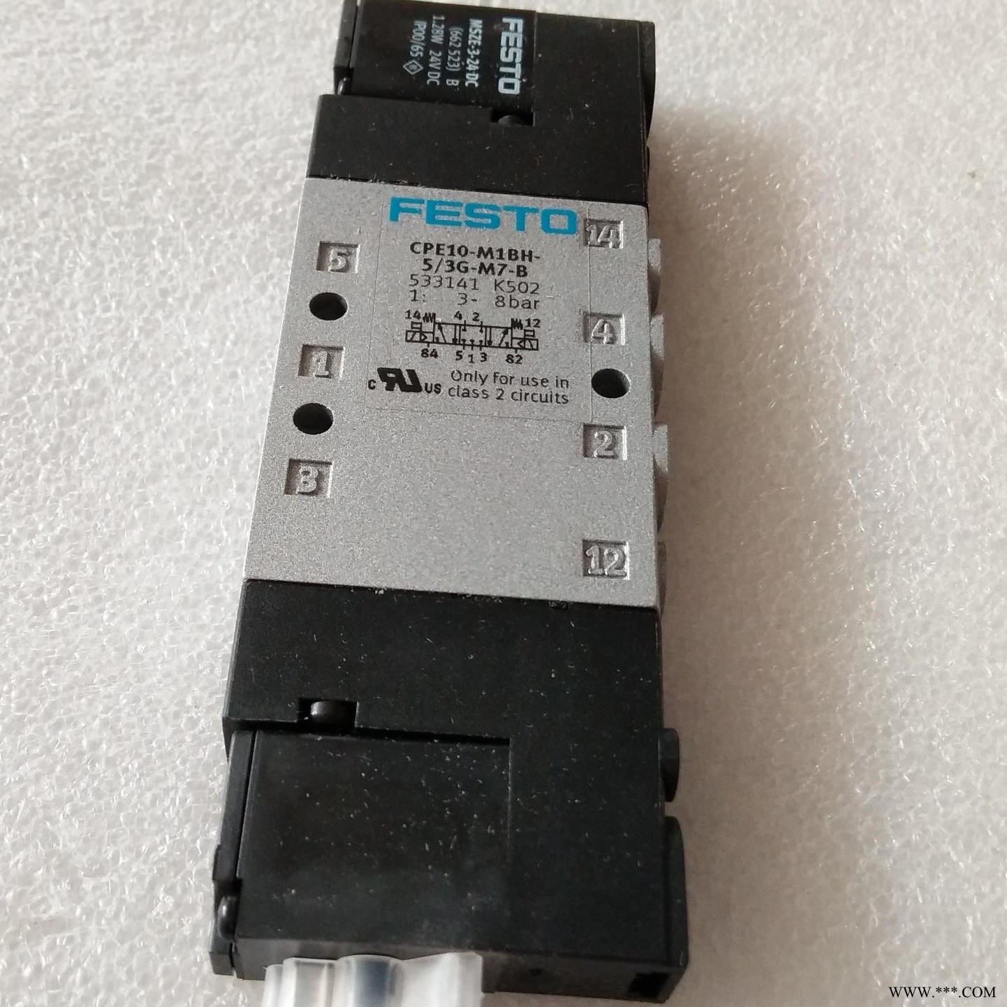 FESTO费斯托 CPE24-M3H-5LS-3/8电磁阀图1