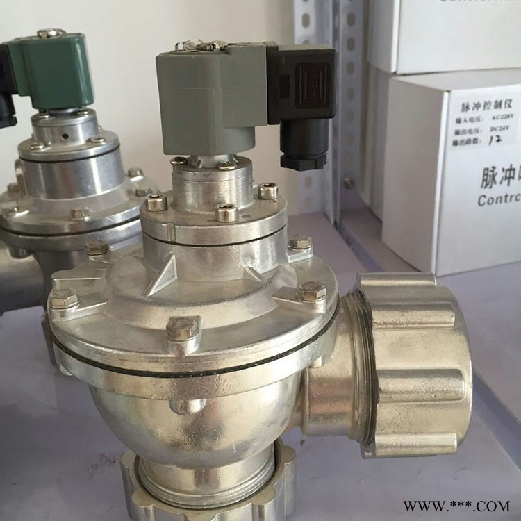 除尘清灰脉冲电磁阀 清源  铸铁电磁脉冲阀 2.5寸脉冲除尘空气阀 多种规格可选图1