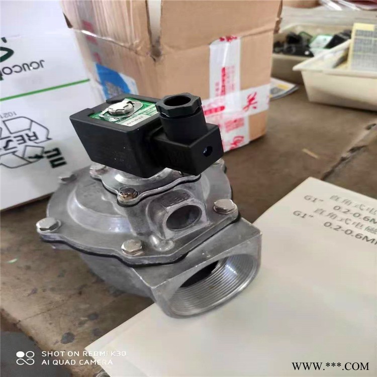 袋式电磁脉冲阀 直角式电磁阀 质保一年 烨达环保型号齐全