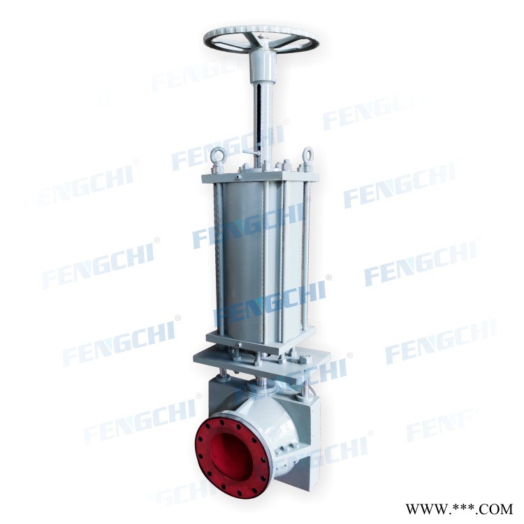 FENGCHI/风驰 重型气动配手轮管夹阀图1
