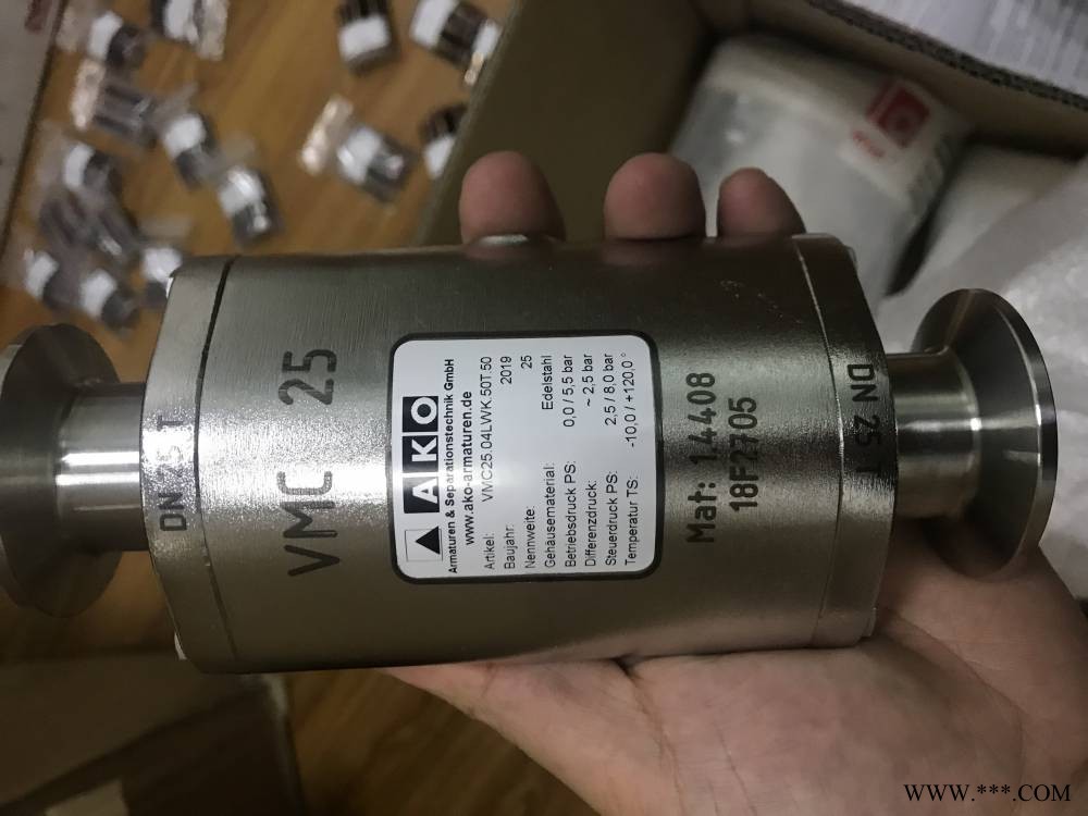 AKO管夹阀M080.03X温控调节阀VF080.03X.31.30LA