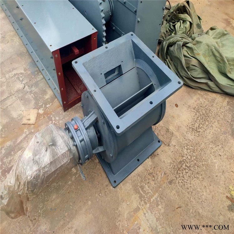 埃克森特  YJDA方形星型卸料器 卸灰阀叶轮放料阀  矿用方口圆口变频高温卸料器