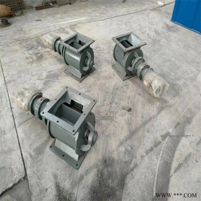 远建机械 圆口法兰放料阀 YJD圆口星型卸料器 碳钢焊接卸灰阀