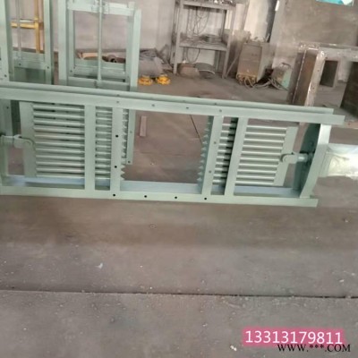 中能块状物料棒条放料阀 单层双开气动棒条阀 电动插板阀批发质量严格 适用工业块状物卸料
