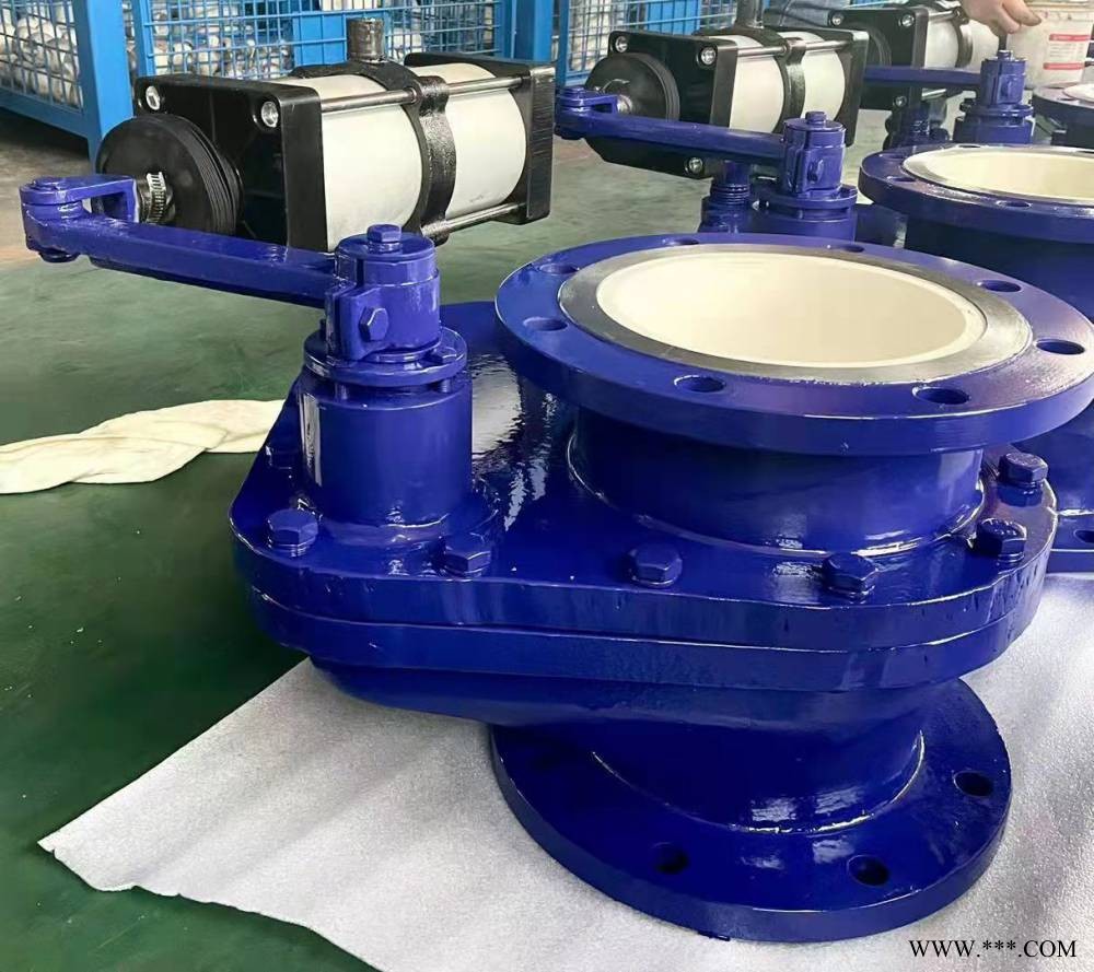陶瓷放料阀Z643TC-10CDN150气动陶瓷摆动阀 雅金直供
