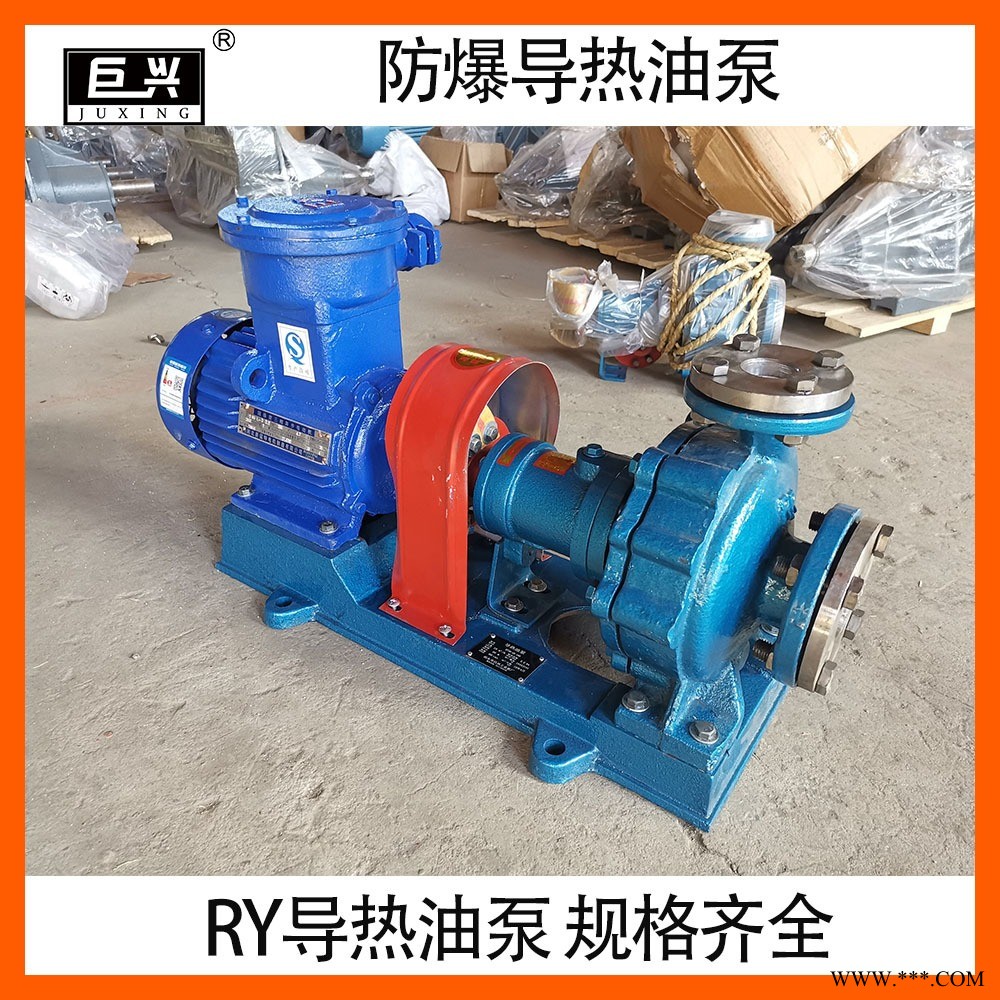 不锈钢离心泵 RY导热油泵 卧式高温导热油泵 锅炉循环热油泵图1