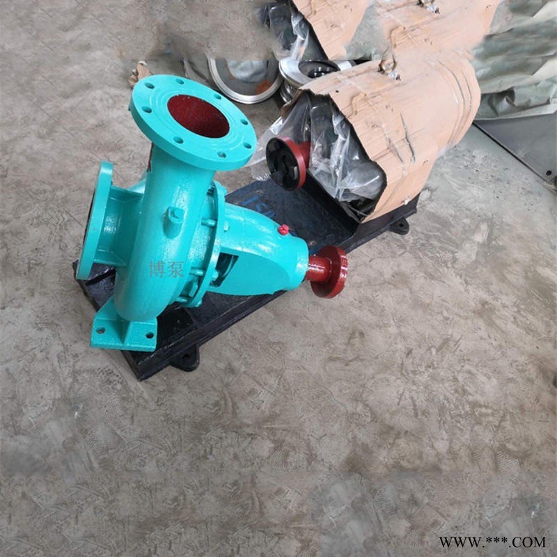 博泵厂家供应IR80-65-160B型单级单吸卧式矿山排水清水泵 热水循环泵 热水锅炉给水泵 热水离心泵图1