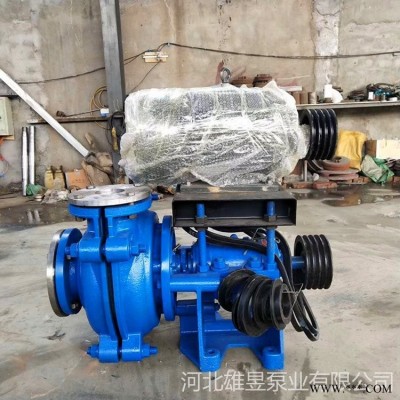 石家庄4/3C-AH分数渣浆泵 单级单吸离心泵厂家 卧式耐磨渣浆泵