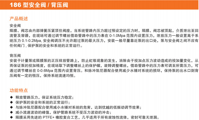 安全阀/背压阀示例图1
