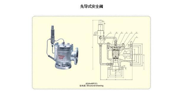 AF46Y/A46Y-64 铸钢先导式安全阀DN25 32 40 50 65 80 100 150示例图4