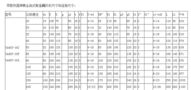 A40Y-64P 正304不锈钢带散热器弹簧全启式安全阀示例图8